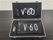 V60 (Vic) Number Plates (Signature Plates)