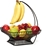 GOURMET BASICS BY MIKASA Countryside Fruit Basket with Banana Hook, Antique