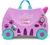 TRUNKI Children’s Ride-On Suitcase & Hand Luggage, Cassie Cat, Lilac. NB: M