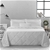 Natural Home Summer Cotton Quilt 250gsm - White - Super King Bed