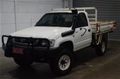 2002 Toyota Hilux (4x4) Turbo Diesel Manual Cab Chassis