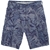 Crew Clothing Navy Floral Cargo Shorts
