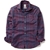 Crew Clothing Red/Purple Oarsten Check Cotton Shirt