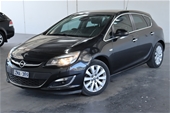 Unreserved 2012 Opel Astra SELECT PJ Turbo Diesel Auto Hatch