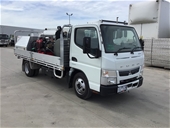 2019 Mitsubishi Canter 515 Tray Body Pressure Washer Truck