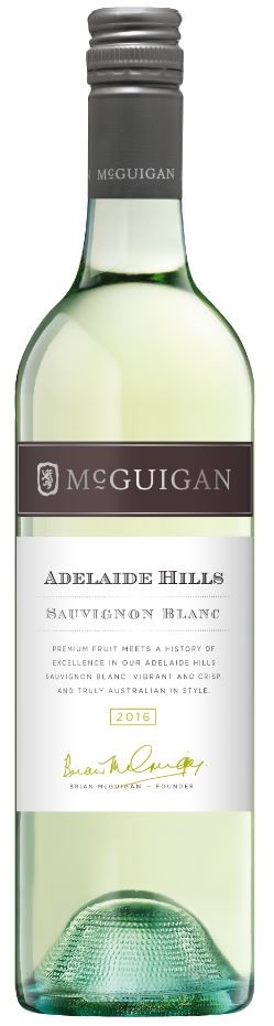 McGuigan Premium Sauvignon Blanc 2017 (6 x 750mL) Adelaide Hills, SA