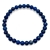 Men's 6mm Natural Blue with White Specks Lapis Lazuli Bracelet