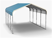 Unused Transportable Steel DIY Carports/Shelters