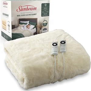 Sunbeam Sleep Perfect Wool Fleece Heated