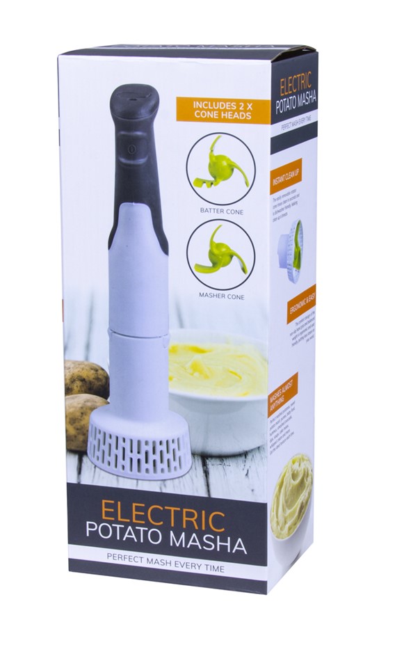Electric Potato Masher Plug In cord Potatoe Masha Prep Vegetables Puree