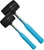 BERENT Hammers, Comprising 12oz & 16oz Rubber Mallets with Steel & Rubber G