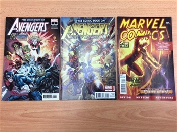 Marvel Avengers Age of Ultron, The Avengers &#38; Combined Comic Books