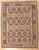 Knot n Co-Handknotted Pure Wool Bohemian Kilim Rug - Size 203cm x 160cm