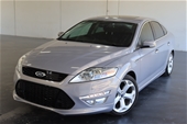 Unreserved 2012 Ford Mondeo Titanium MC Automatic Hatchback