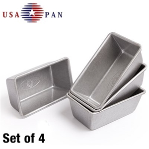 USA Pan Mini Loaf Pan - Set of 4