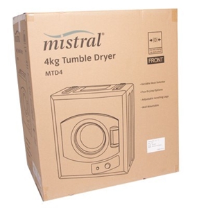 Mistral MTD4 Tumble Dryer 4 kg - Variabl