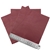 15cm x 15cm AAA Top Grade Red Nappa Lambskin Pc., Crafts, Sewing (3pcs)