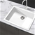 Cefito 610x470mm Granite Kitchen Laundry Sink Single Bowl Top / Undermount