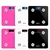 SOGA 2 x Wireless Bluetooth Digital Bathroom Health Analyser White/Pink
