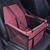 SOGA 2X Waterproof Car Seat Pet Booster Red