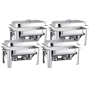 SOGA 4X Stainless Steel Chafing 9L Cater
