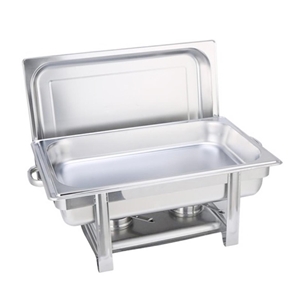 SOGA Single Tray Stainless Steel Chafing