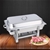 SOGA Single Tray Stainless Steel Chafing Catering Dish Food Warmer