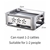 36CM Portable Stainless Steel Outdoor Chafing Dish BBQ Fish Stove Grill