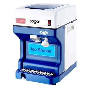 SOGA Ice Shaver Commercial Electric Stai