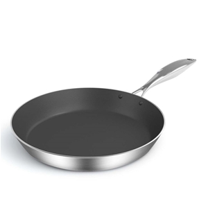 SOGA Stainless Steel Fry Pan 32cm Induct