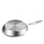 SOGA Stainless Steel Fry Pan 34cm Top Grade Induction Cooking Frypan