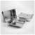 SOGA 2X Gastronorm GN Pan Full Size 1/2 GN Pan 6.5cm Stainless Steel Tray