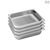 SOGA 4X Gastronorm GN Pan Full Size 1/2 GN Pan 6.5cm Stainless Steel Tray