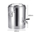 SOGA 35L Stainless Steel Insulated Stock Pot Dispenser Hot & Cold Beverage