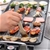 SOGA Electric BBQ Grill Teppanyaki Tough Non-stick Surface Hot Plate 3-5
