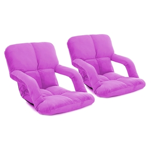 SOGA 2X Foldable Lounge Cushion Adjustab