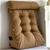 SOGA 4X 45cm Khaki Triangular Wedge Lumbar Pillow Headboard Home Decor