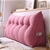 SOGA 180cm Pink Triangular Wedge Bed Pillow Headboard Cushion