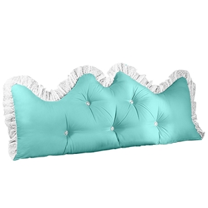 SOGA 120cm Light Blue Princess Bed Pillo