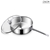 SOGA Stainless Steel 26cm Saucepan & Lid Induction Cookware Triple Ply Base