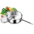 SOGA Stainless Steel 28cm Saucepan & Lid Induction Cookware Triple Ply Base