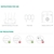 SOGA 2x Wireless tooth Digital Body Fat Scale Bathroom Analyzer Weight