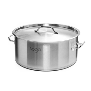 SOGA Stock Pot Top Grade Thick Stainless