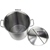 SOGA Stock Pot 50L Top Grade Thick Stainless Steel Stockpot 18/10 W/out Lid