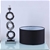 SOGA 2x Simple Industrial Style Table Lamp Metal Base Desk Lamp