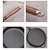 SOGA 2X 29cm Round Cast Iron Frying Pan with Helper Handle