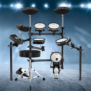 8 Piece Electric Electronic Drum Kit Mes
