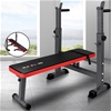 BLACK LORD Weight Bench Press Squat Rack Incline Fitness Home Gym Equipment