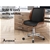 Wooden Office Chair Computer Chairs Home Seat PU Leather Black ALFORDSON