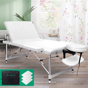 Massage Table 3 Fold 75cm Foldable Porta